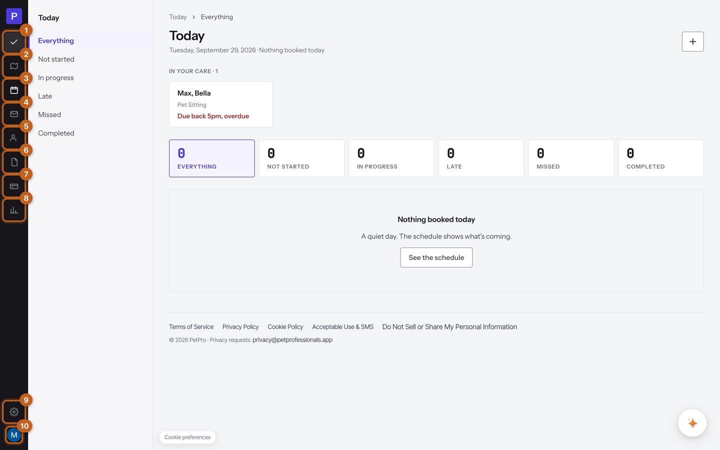 What moved where — step 2